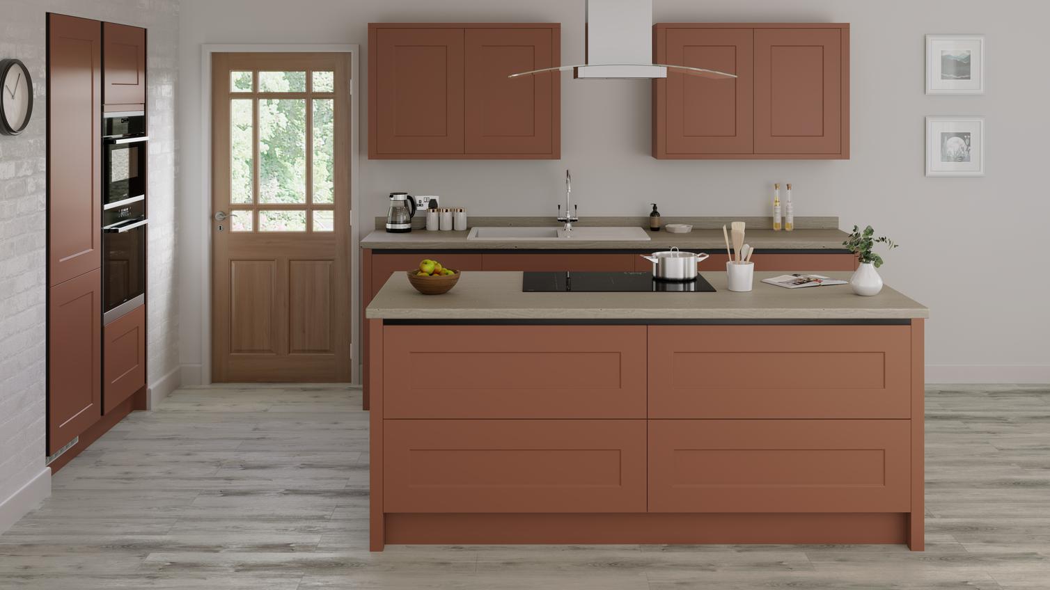 Chelford Paintable Handless EKES Island Main Set Shot