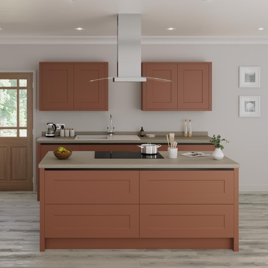 Chelford Paintable Handless EKES Island Main Set Shot