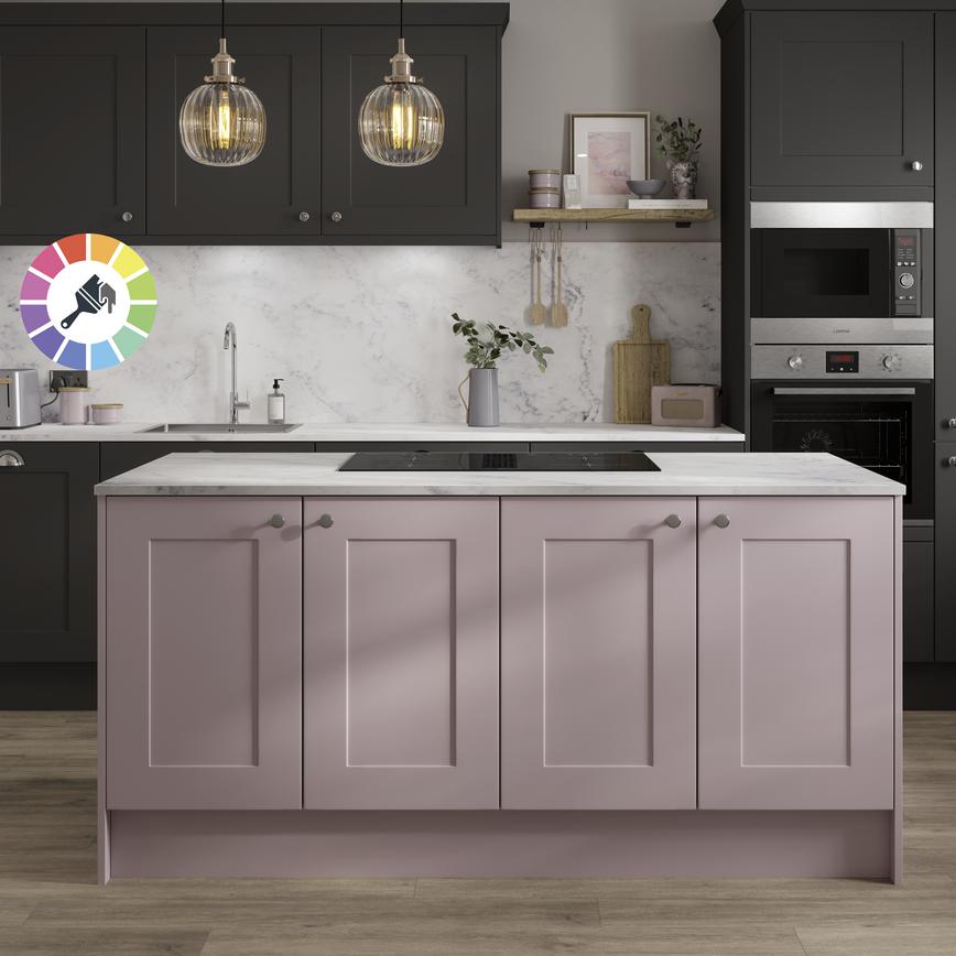 Create a design full of personality with these Chelford shaker cupboard doors, which can be customised with any paint colour