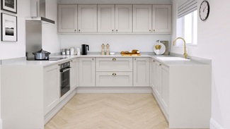 Chelford Dove Grey EKES U Shape Main Set Shot