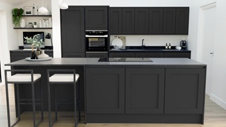 Chelford Charcoal Linear EKES Island