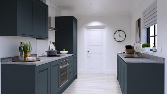 Chelford Marine Blue Galley