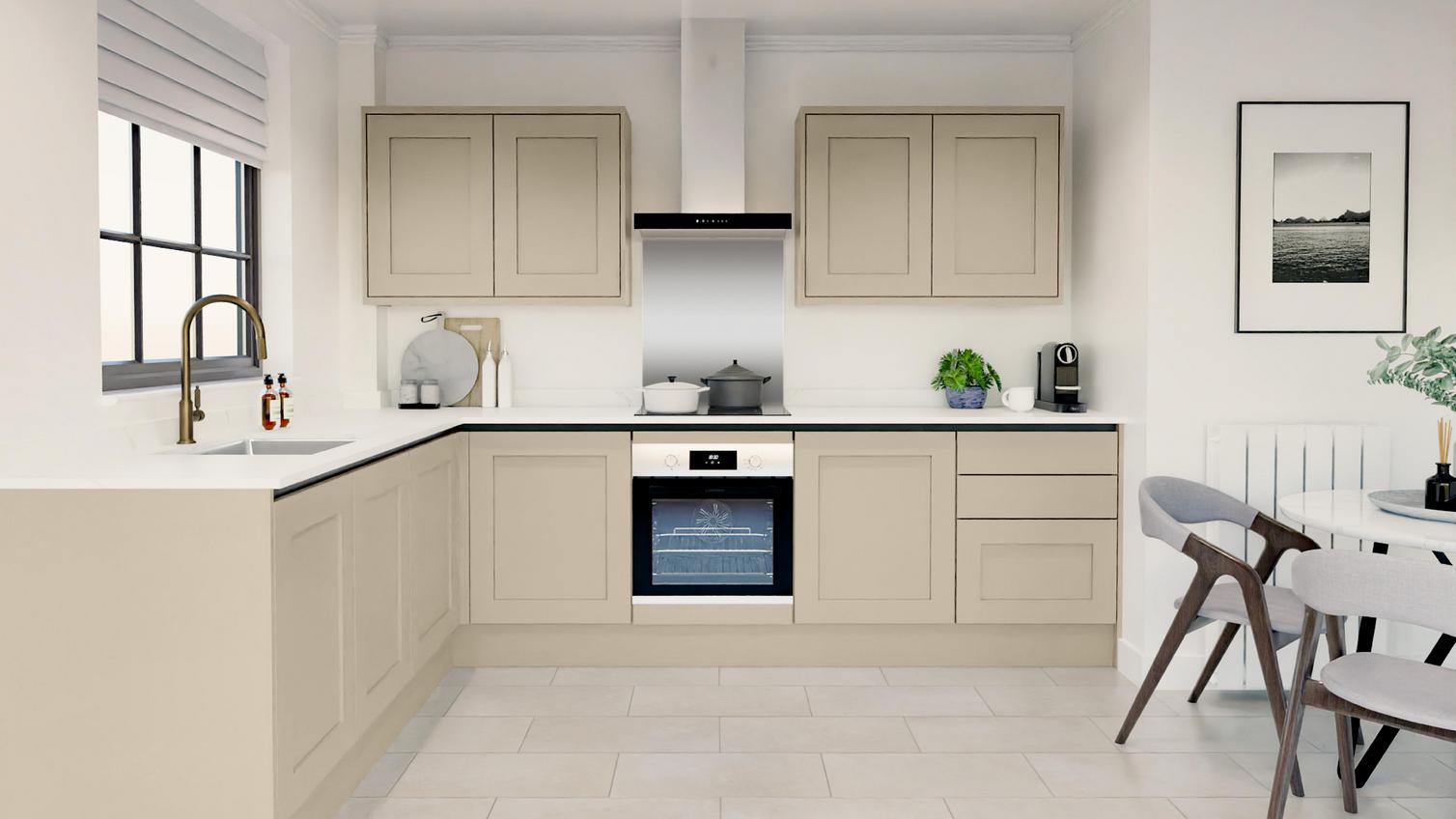 Chelford Pebble Handless EKES L Shape Main Set Shot