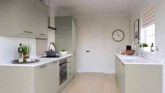 Hockley Super Matt Sandstone EKES Galley Main Set Shot