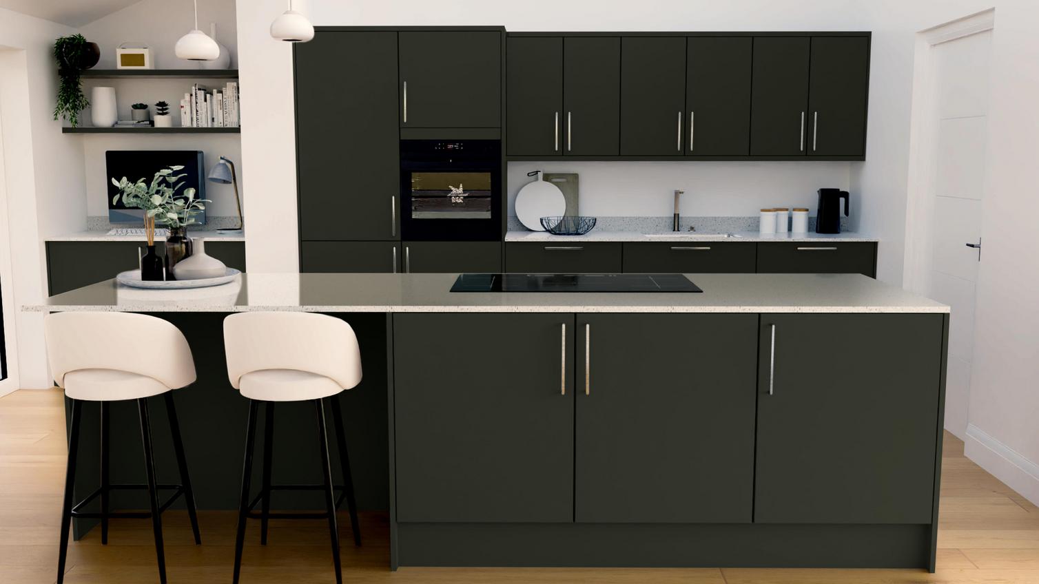 Hockley Super Matt Fir Green EKES Island