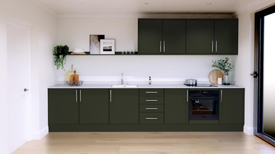 Hockley Super Matt Fir Green EKES Single Wall