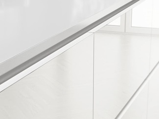 Hockley Mirror Gloss White Detail