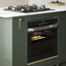 Hockley Super Matt Fir Green In-Frame Cooking Appliances