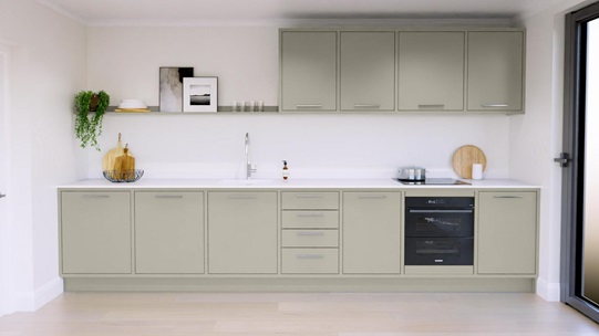 Hockley Super Matt Sandstone In-Frame EKES Single Wall