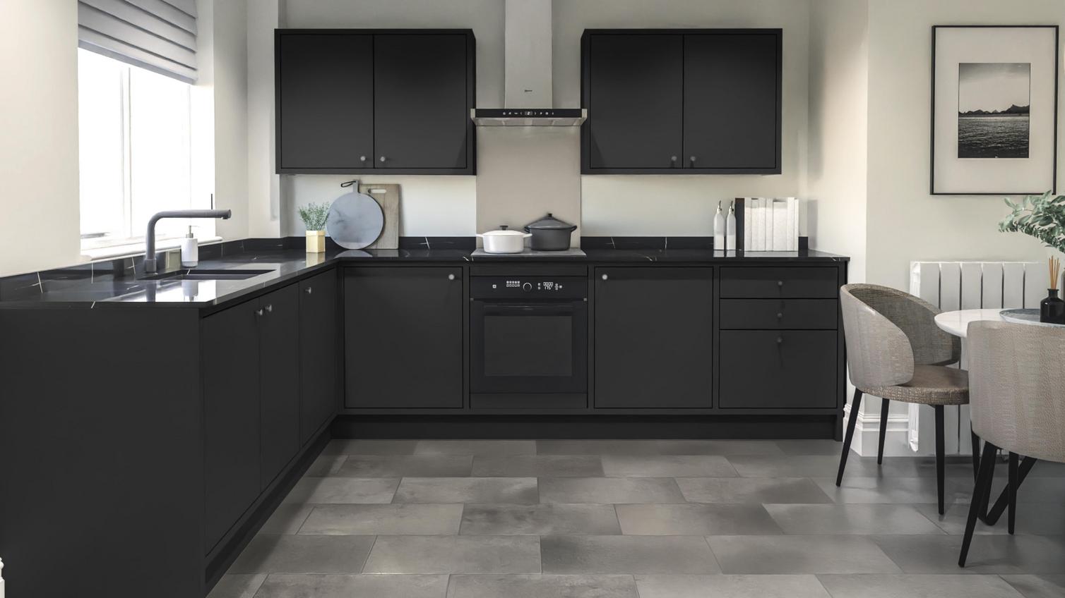 Hockey Super Matt Charcoal In-Frame EKES L-Shape