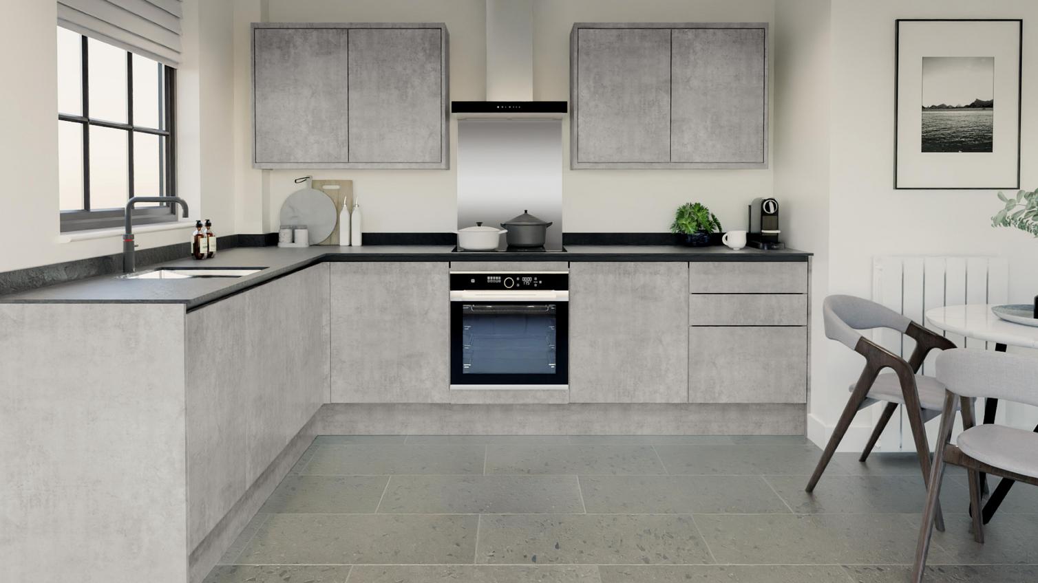 Hockley Concrete Linear EKES LShape