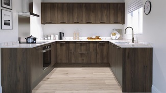 Hockley Textures Dark Oak EKES U Shaped