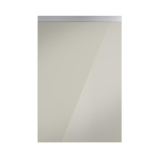 Hockley Mirror Gloss Sandstone Handleless Frontal