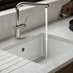 Hockley Super Matt Sand Grey Sink & Tap