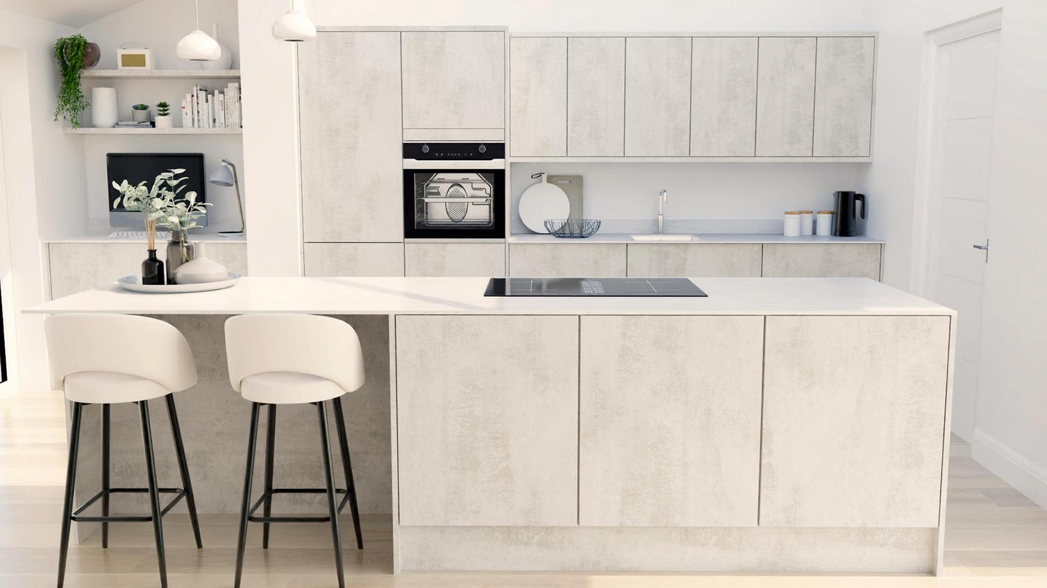 Hockley Textures White Stone Island EKES 