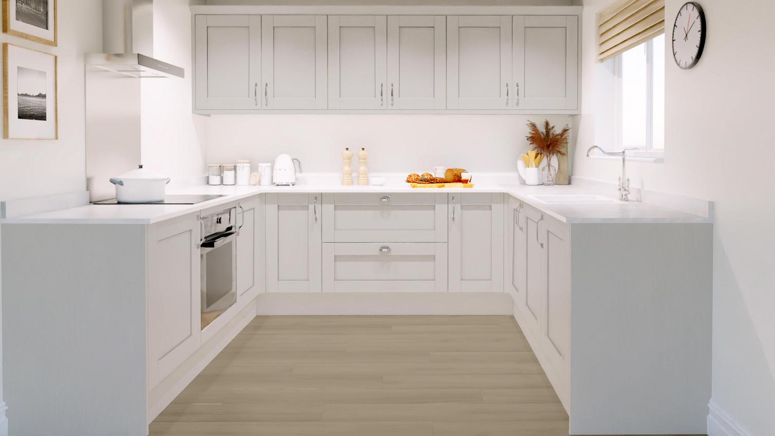 Halesworth Dove Grey EKES U Shape