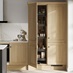 Halesworth Oak & Charcoal Storage Larder Additional