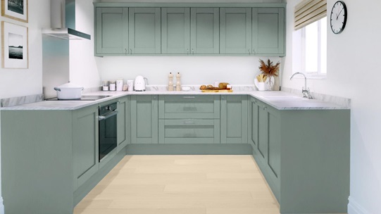 Halesworth Seafoam EKES U Shape