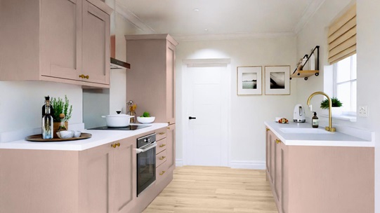 Halesworth Antique Rose EKES Galley