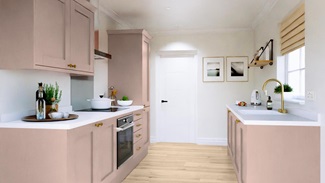 Halesworth Antique Rose EKES Galley