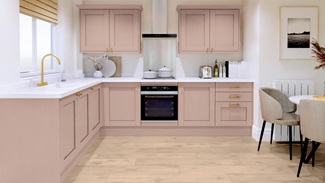 Halesworth Antique Rose EKES L Shaped