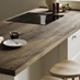 Bridgemere Porcelain And Aged Oak Effect Square Edge Worktop