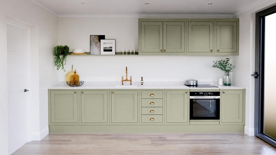 Ilfracombe Sage Green EKES SetShot SingleWall