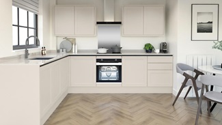 Frome Porcelain Handleless EKES LShaped