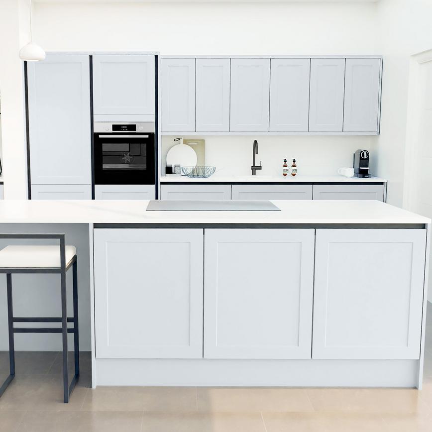 Frome Mist Handleless EKES Set Shot Island