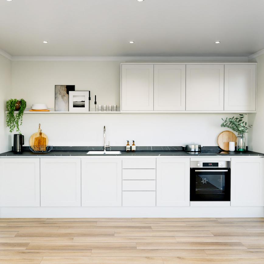 Frome_White_Handleless_EKES_SetShot_SingleWall_CAD