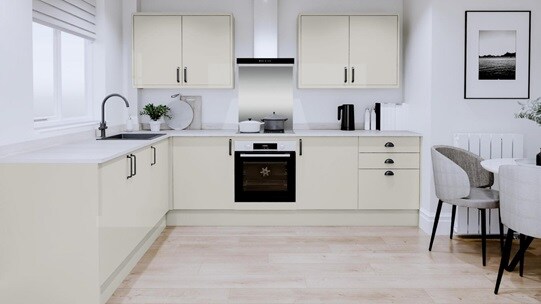 Winterton Porcelain Gloss EKES L Shape