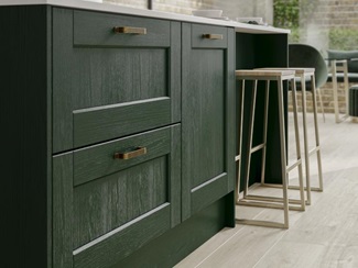 Fairford Dark Green Frontals Detail