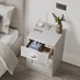 Bridgemere Dove Grey Bedroom Bedside Table