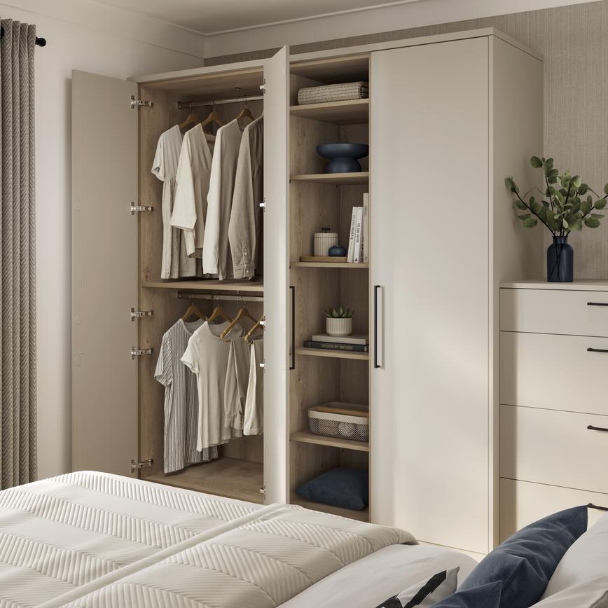 Greenwich Sandstone Bedroom Door Open