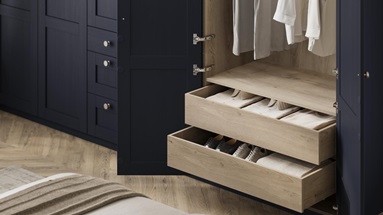Halesworth Navy Bedroom Drawers