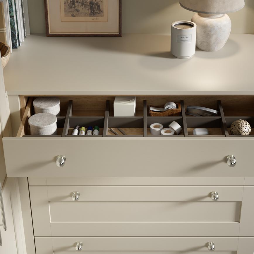 Halesworth Pebble Hobby-Room Drawer Headon