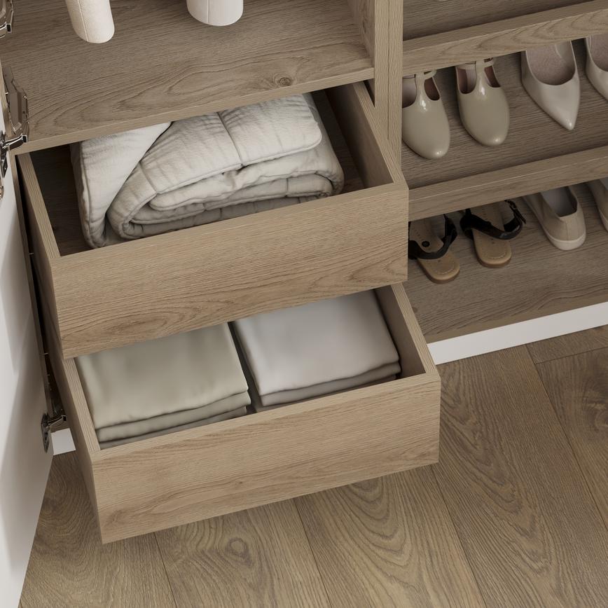 Hockley Gloss White Bedroom Drawers