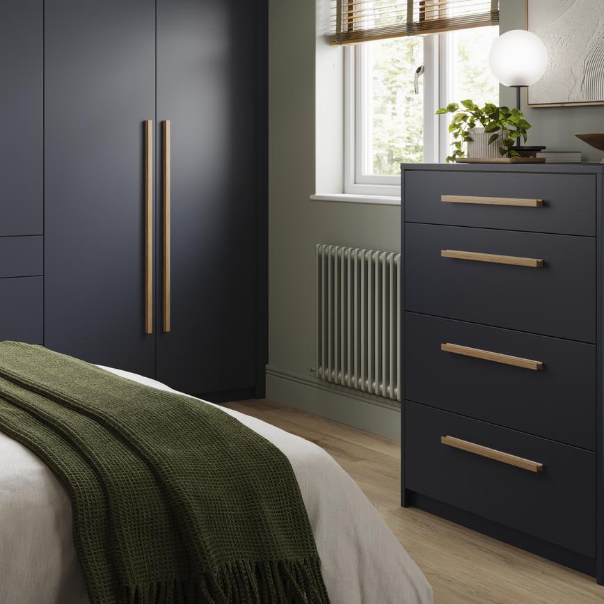 Hockley Super Matt Navy Bedroom