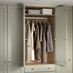 Halesworth Sage Green Open Wardrobe Doors
