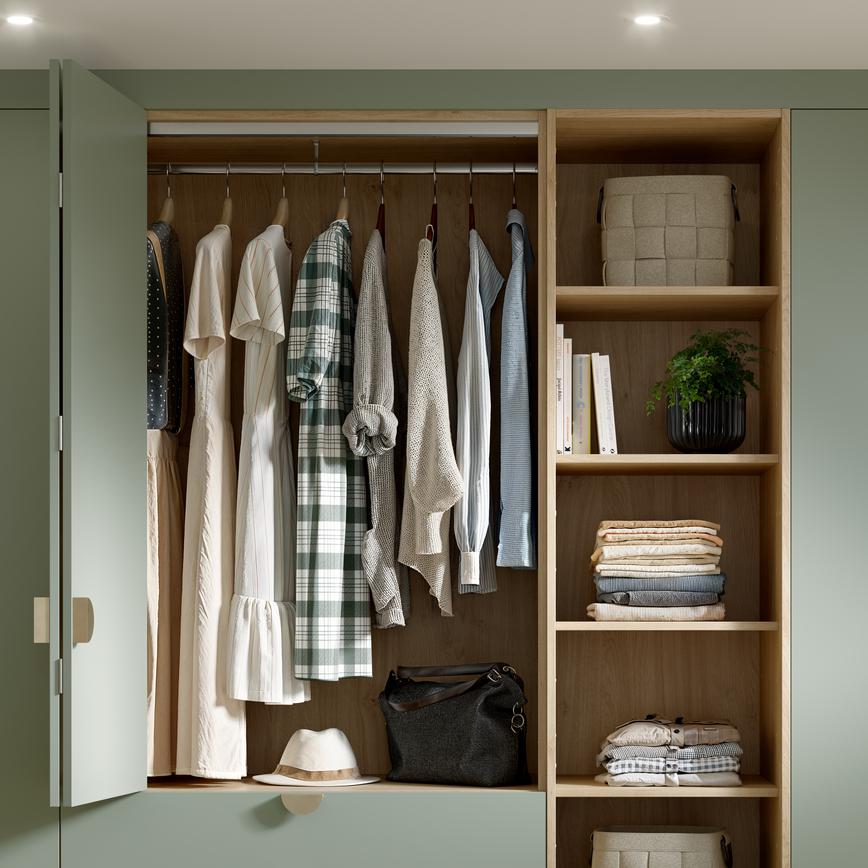 Hockley Super Matt Reed Green BiFold Doors