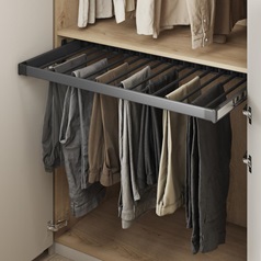 Pull Out Trouser Rail 1000mm