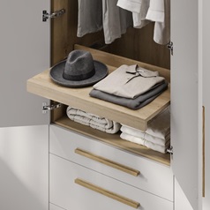 No-No Wardrobe Pull Out Shelf 800