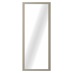 Shaker Pebble Frame Mirrored 914mm x 2225mm Sliding Wardrobe Door