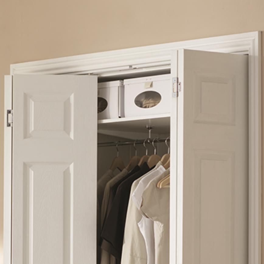 762mm White Bi-Fold Door Track