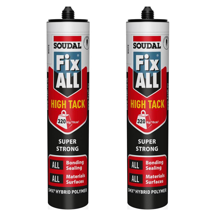 Rooster Multibuy Soudal Fix All White 2 Pack