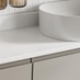 Clerkenwell Gloss Sand Grey Bathroom Worktop