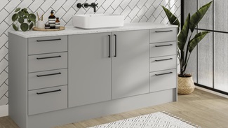 Hockley Super Matt Dove Grey Bathroom Main Se Shot