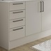 Hockley Super Matt Sand Stone Bathroom Base Cabinets