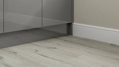 Hockley Mirror Gloss Slate Grey Bathroom Flooring Detail