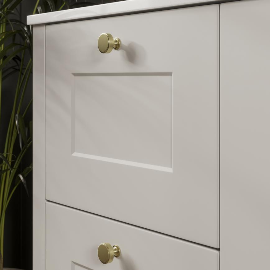 Chelford Dove Grey Bathroom Drawer Door Closed